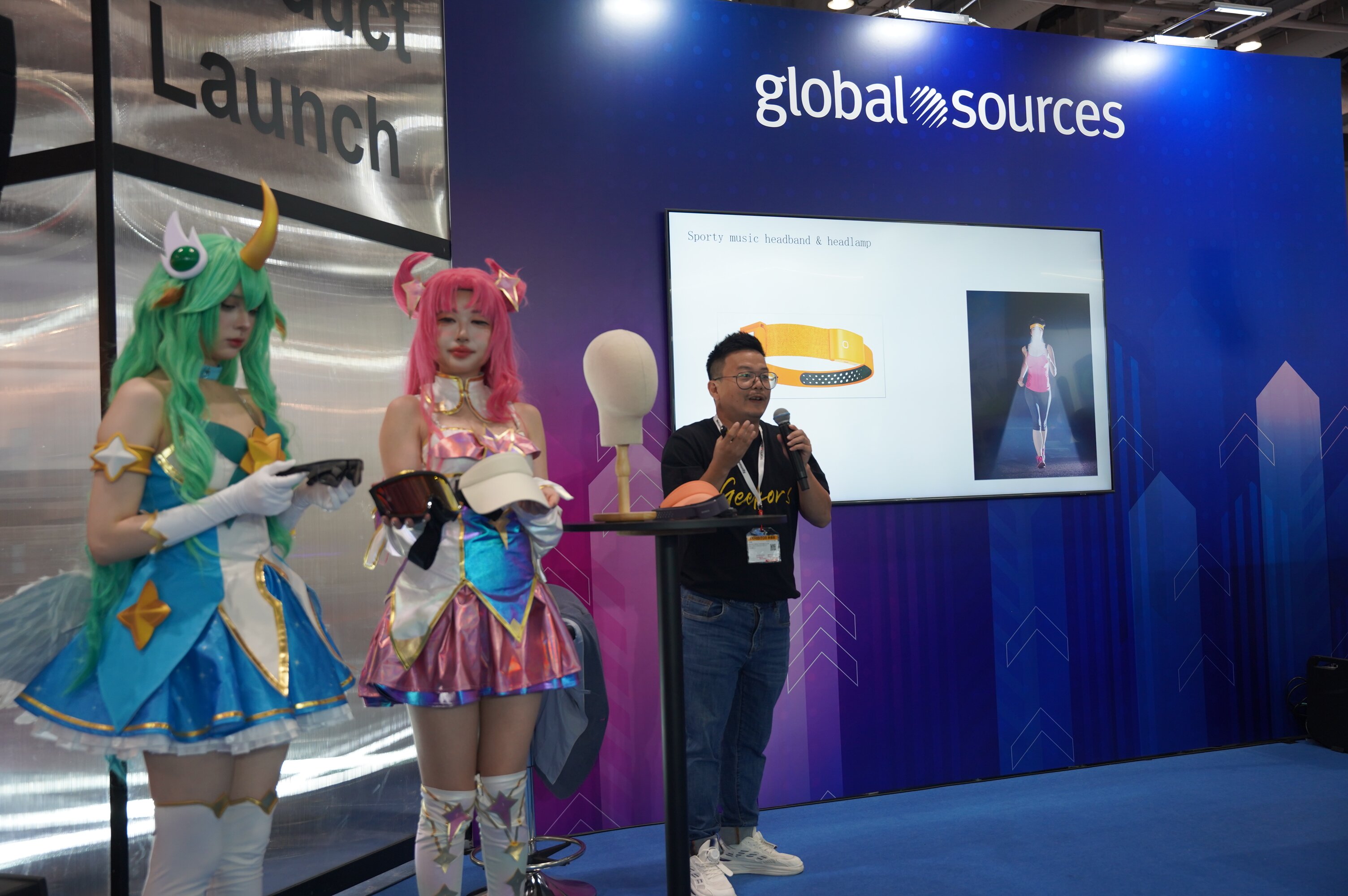 CE & EC New Product Launch: Innovative Smart Sporty Music sunhat Makes a Grand Debut in Global Sources Hong Kong Consumer Electronics Trade Show 2024